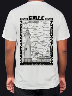 Lighthouse Vibes Tee | English Fonts